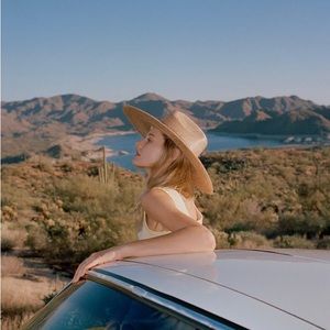 Lack of Color western wide Palma hat